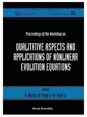 cover image of Qualitative Aspects and Applications of Nonlinear Evolution Equations--Proceedings of the Workshop